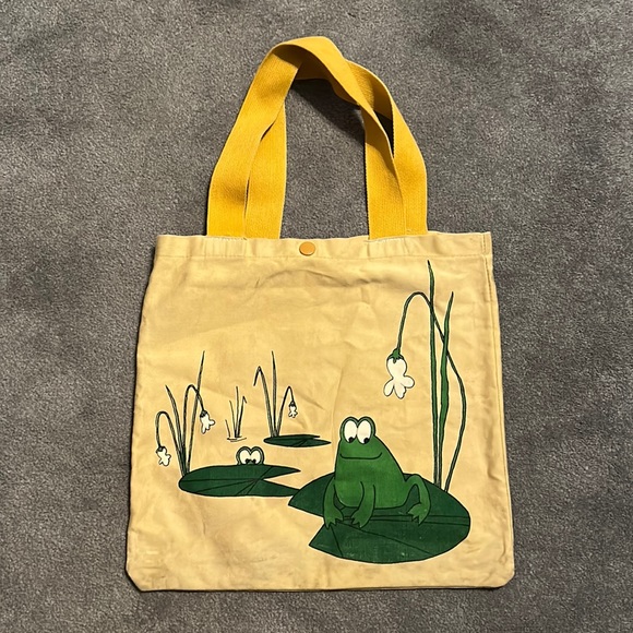 Free Lance Other - vintage frog tote bag kids